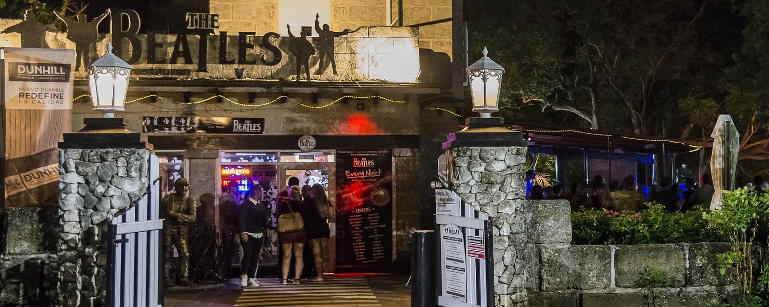 Entrada principal en the Beatles Bar, Varadero